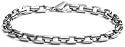 Men's Titanium 6mm Box Link Bracelet, 8.5"