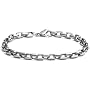 Men's Titanium 6mm Box Link Bracelet, 8.5"