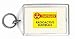 Danger: Radioactive Materials Keychain