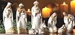 6-Piece Joseph's Studio Religious Holy Family & 3 Kings Nativity Figurine Set
