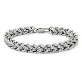 Clevereve'sSquareCurbLinkBracaelet8.5Inches