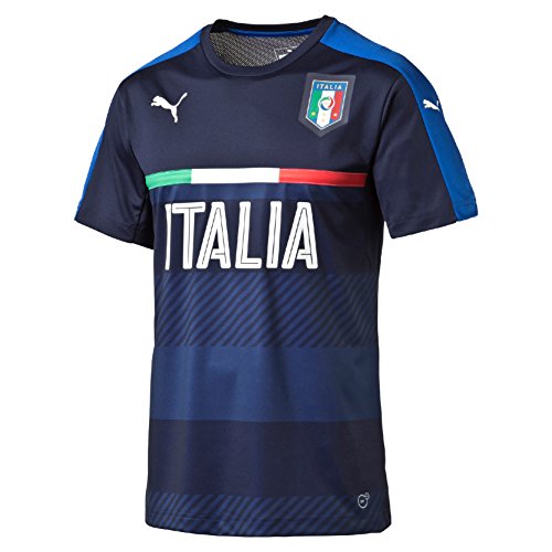 PUMA Herren Trikot FIGC Italia Training Jersey, Peacoat/Team Power Blue, XL, 748851 05
