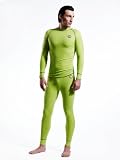 Nebulus Teight - Ensemble de sous-vêtements de ski homme - Maillot/collant - Vert