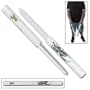 Ivory Dragon Dual Blade Two Sword Martial Arts Staff