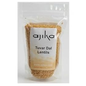 Ajika Tuvar Dal Indian Lentils (Toovar, Toor) - Versatile and Popular, 13-Ounce