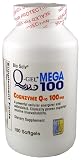 Q-Gel Mega 100 (100mg Hydrosoluble CoQ10) 180 Softgels