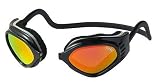 CliC Adjustable Front Connect Universal Sport Goggle, Smaller Size, Black Frame with Iridium Lens