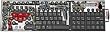 Ideazon Battlefield 2 Limited Edition Keyset for Zboard
