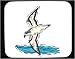 Decorated Mouse Pad with flying, water, seabird, bird, tern