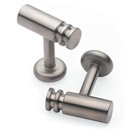 Titanium Cylinder Cuff Links