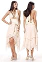 Luxus Abendkleid Cocktailkleid,  Kleid, Farbe apricot