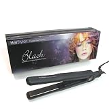 HerStyler Black Ceramic Hair Straightener