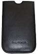 Genuine Black Leather Pouch for Sony Ericsson W995