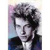 Bob Dylan Portrait Music Poster Print - 11x17