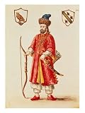 Marco Polo (1254-1324) Dressed in Tartar Costume Giclee Poster Print by Jan van Grevenbroeck, 18x24