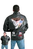 Rebel Ryder Stone Leather Motorcycle Jacket