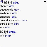 Spanish-Portuguese & Portuguese-Spanish dictionary (advanced) downloadable Software