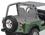 Bestop 9001009 Duster Charcoal Deck Cover with Hardtop Replacement Kit