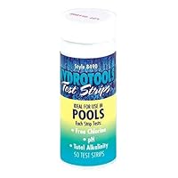 Hydro Tools 8490 Three Way Pool Water Test Strips