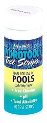Hydro Tools 8490 Three Way Pool Water Test Strips