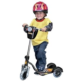 Black Scootercycle with Lights and Sounds by 