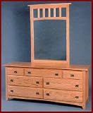 Andy's 73 1/2 Dresser-Maple (Natural Finish)