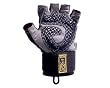 GoFit Diamond-Tac Weightlifting Wrist Wrap Glove and Training CD