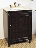 24 Sink Chest (Espresso) (35H x 24W x 21D)