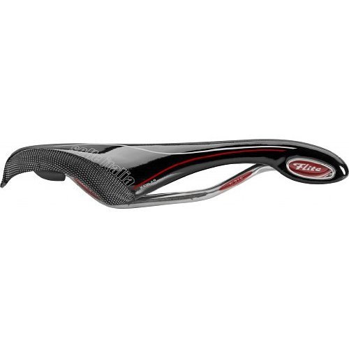 Selle Italia Flite Gel Flow TI Men's Bicycle Saddle (Titanium Rails)