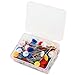 Wisehands Multi-colored Flat Flower Head Pins Boxed, 100 Per Pack - Colorful, Pack of 2