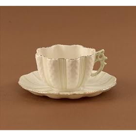 Click here to buy BELLEEK ARCHIVE 2008 5 O'CLOCK TEA CUP and SAUCER.