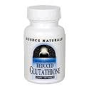 Source Naturals Glutathione, Reduced 50mg, 60 tablets (Pack of 3)
