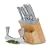 Acero Deluxe Knife Set with Hachoir