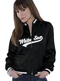 Chicago White Sox Women's Reversible Satin Jacket - by Alyssa Milano