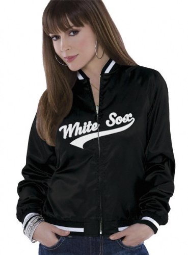 Chicago White Sox Women's Reversible Satin Jacket - by Alyssa Milano