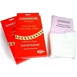 2 Connoisseurs Gold Polishing Cloths Clean 10K 14K 18K & Watches