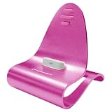 KONNET iCrado Plus Metal Charging Dock / Cradle / Stand with Charge and Sync Cable for iPhone 4, iPhone 3Gs, iPhone 3G, iPhone and iPod (Magenta)