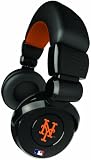 iHip MLB DJ Style Headphone with In-Line Microphone - Philadelphia Phillies Black (MLH26PHL)