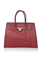 Anna Bork Bolso asa de mano Ab16006 (Rojo Intenso)