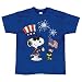 Peanuts - Snoopy Flag Fireworks T-Shirt