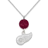 NHL Detroit Red Wings LogoArt Ovation Necklace