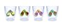 Tervis Tumbler Flip Flops 12-Ounce Double Wall Insulated Tumbler, Set of 4