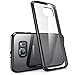 Galaxy S6 Edge Case, Scratch Resistant i-BlasonClear Halo Series Samsung Galaxy S6 Edge Hybrid Bumper Case Cover (Clear/Black)