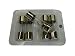 AGU Fuse, Chrome, 20 Amp