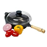Berndes Tradition 9.5 Inch Deep Frypan with Glass Lid