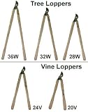 Hickok 24 Hickory Wood Handle Vine Lopper