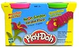Play-doh 2 Pack Neon Colors (Blue and Red)