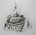 Noahs ARK with ANIMALS Silver CHARM 4 bracelet