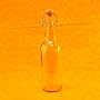 Clear Flip-cap Bottles, 12 Pack