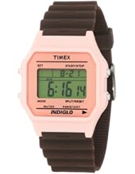 Timex Womens T2N2419J Fashion Digitals Premium Pink Watch